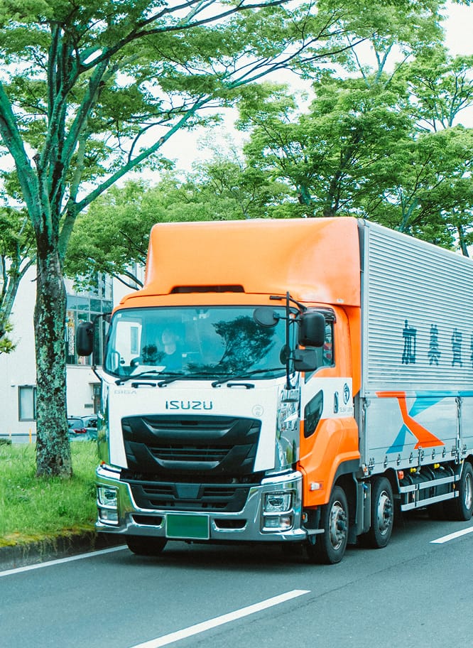 トラック輸送・配送のイメージ
